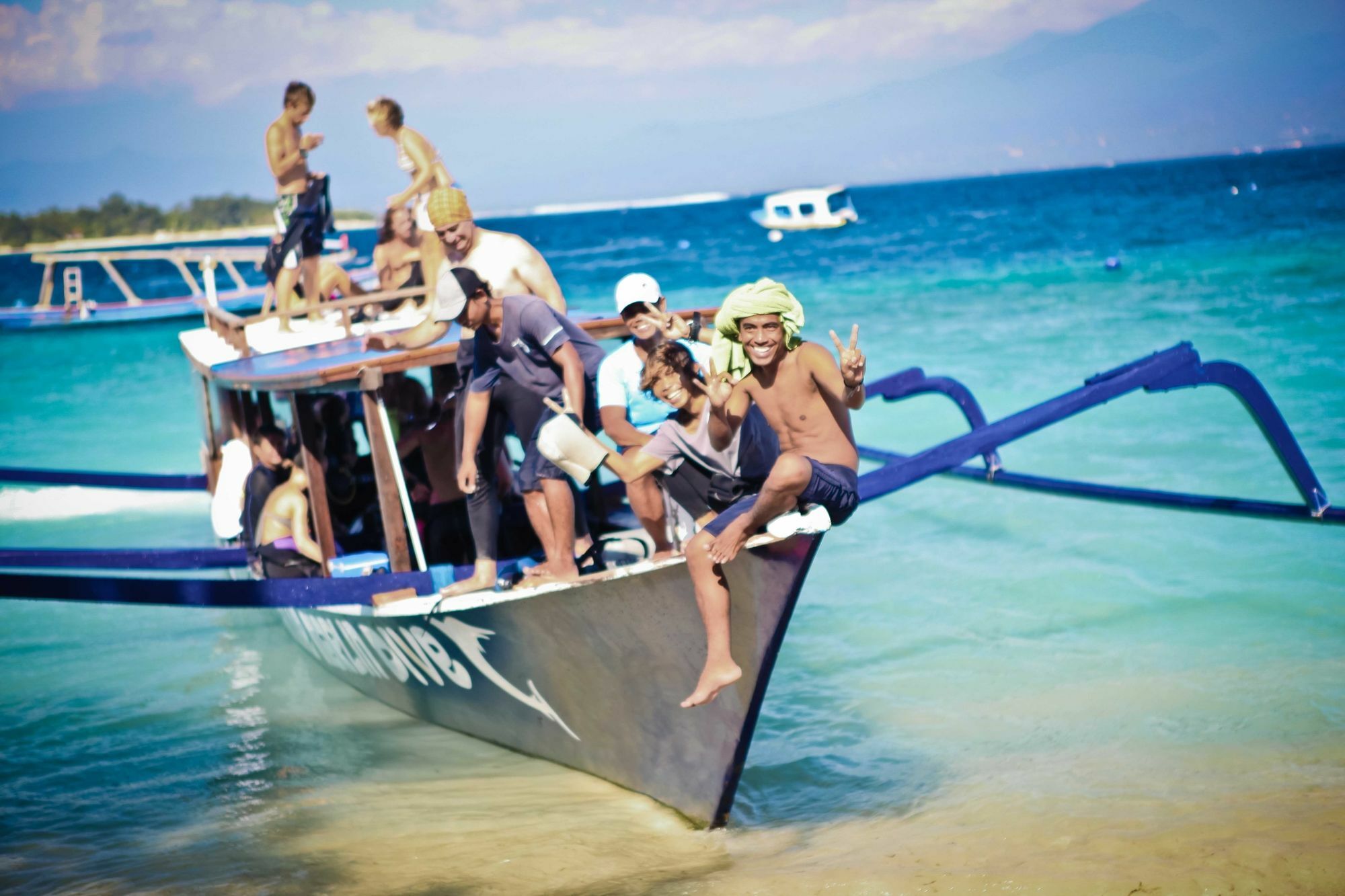 Blue Marlin Dive Resort Trawangan Gili Trawangan Exterior photo